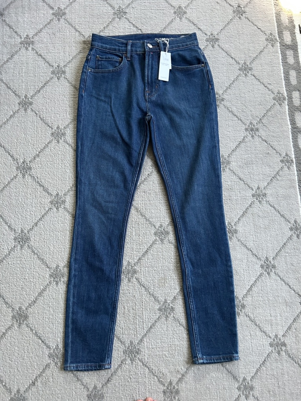 Outerknown Women's Strand High Rise Skinny Jeans